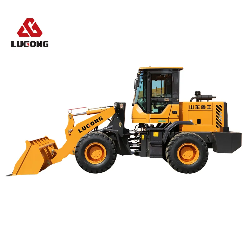 LUGONG L938 2.2ton small wheel loader  high quality loaders for sale