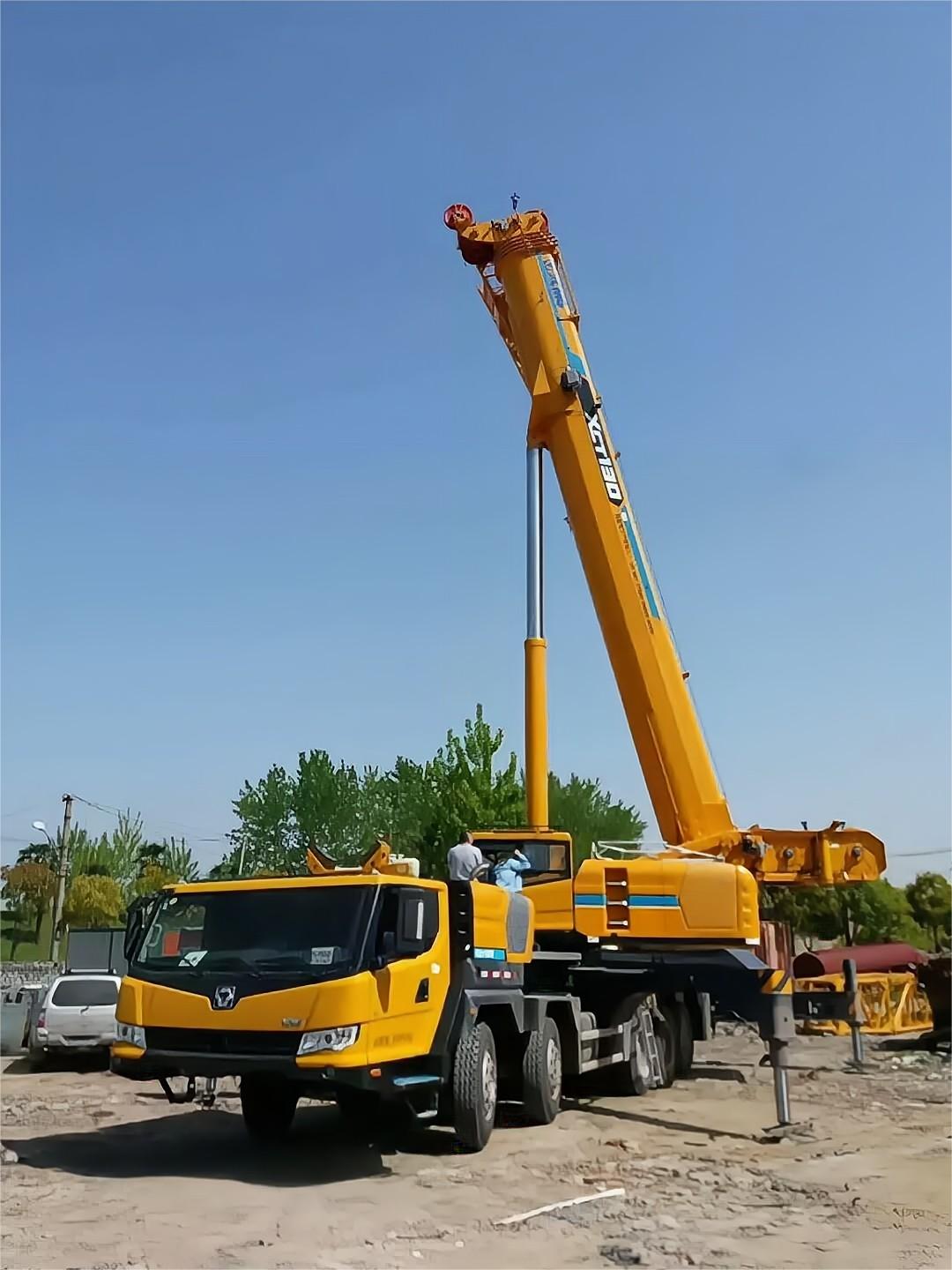 XCMG Official Used mobile crane 130ton truck crane XCT130 for sale ...