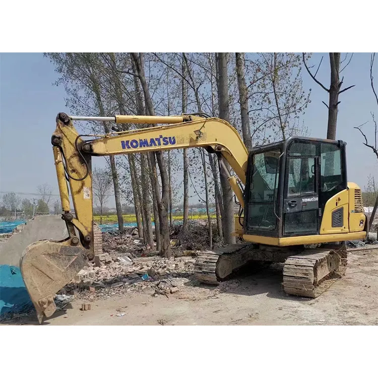 KOMATSU PC60 Second Hand Excavators Mini Excavators