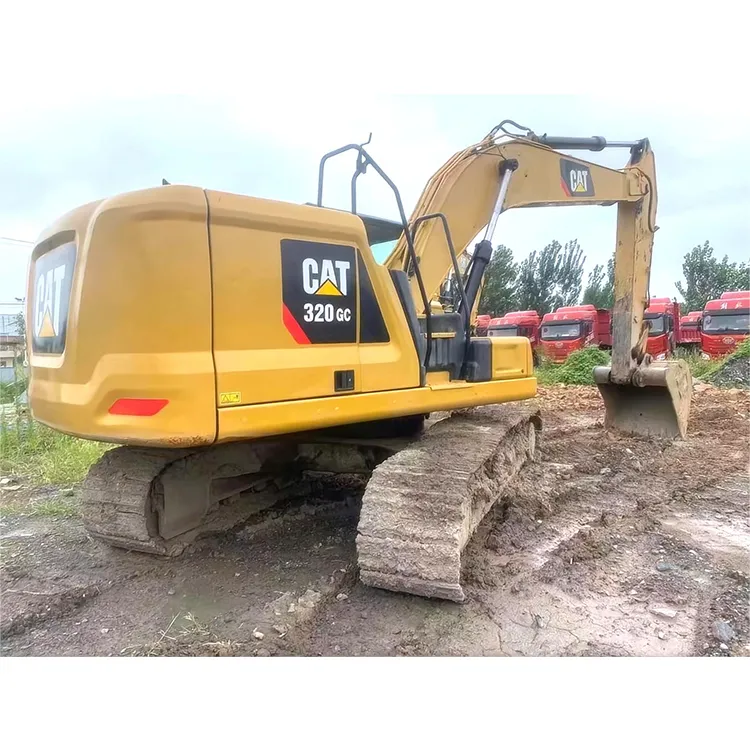 Caterpillar Second-hand crawler excavator CAT hydraulic backhoe excavator 20tons used excavator