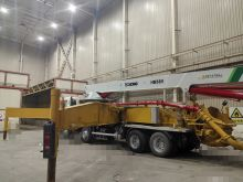 XCMG Official Second Hand Concrete Truck With Pump HB58K Concrete Pump For Sale For Sale