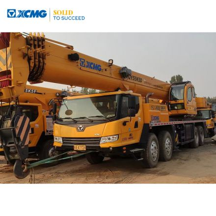 XCMG Secondhand Telescopic Mobile Truck Crane QY55K5D with Good condition