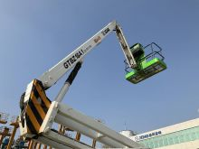 XCMG Factory Second Hand Self Propelled Boom Lift 2018 Year Diesel Aerial Work Platform GTBZ18A1 Pri