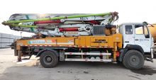 XCMG Official Sinotruk Steyr chassis Used Truck Mounted Concrete Boom Pump HB37V Price