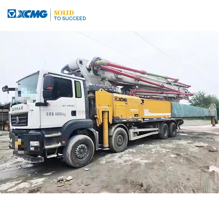 XCMG Official Concrete Construction Machinery HB62V 62m Used Mobile Concrete Pump for Sale