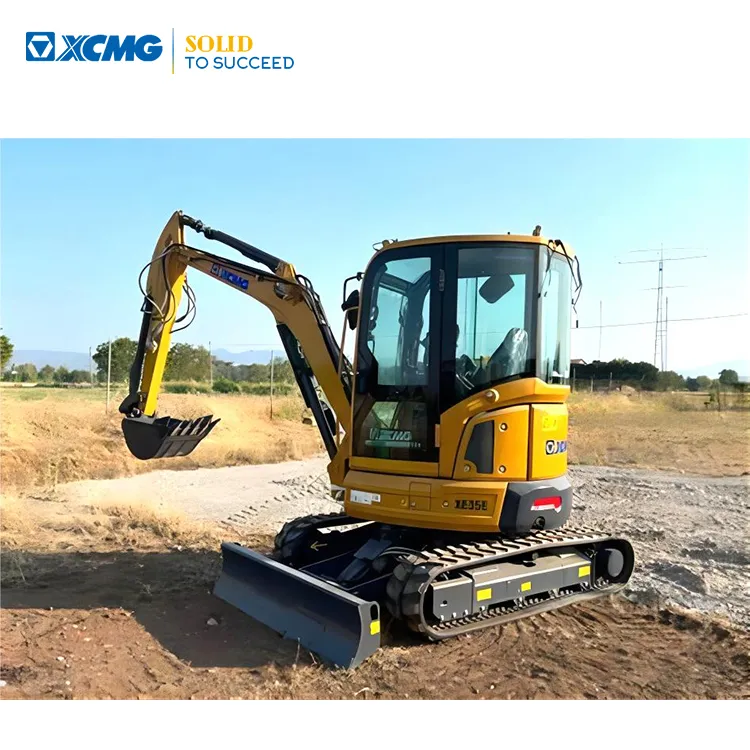 XCMG official manufacturer XE35E used mini excavator 3.5ton mini excavator with thumb