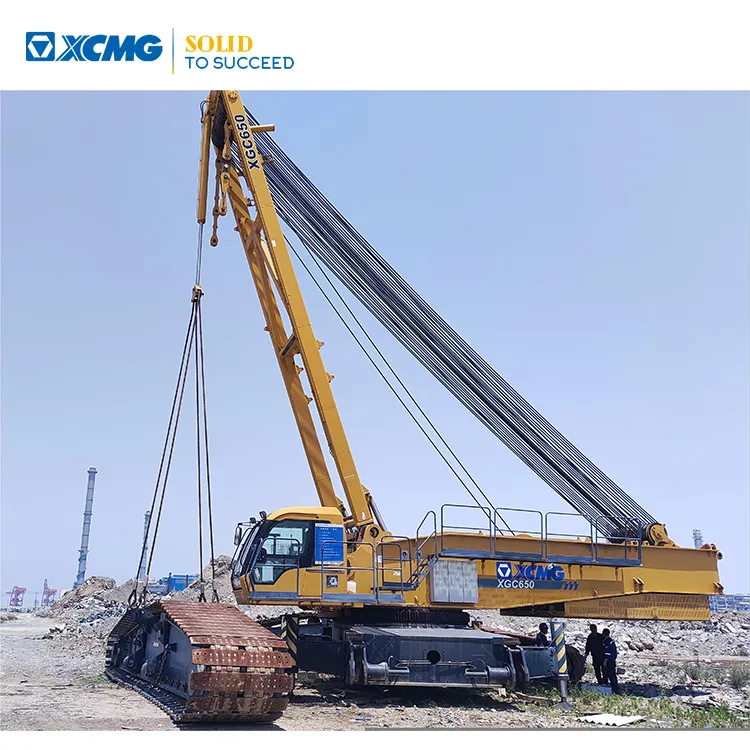 XCMG 2019 year used crawler crane XGC650 within Lifting Machinery