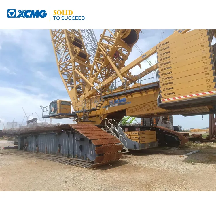 XCMG Official Second Hand XGC16000 Used Boom Crawler Crane 1250 Ton Mobile Crane Lift Price