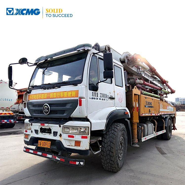 XCMG Official Sinotruk Steyr chassis Used Truck Mounted Concrete Boom Pump HB37V Price