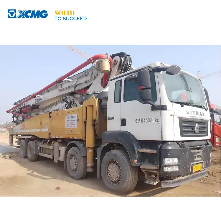 XCMG Official Used Concrete Machine 58m 180m³/h Truck Mounted Concrete Pump HB58V for Sale