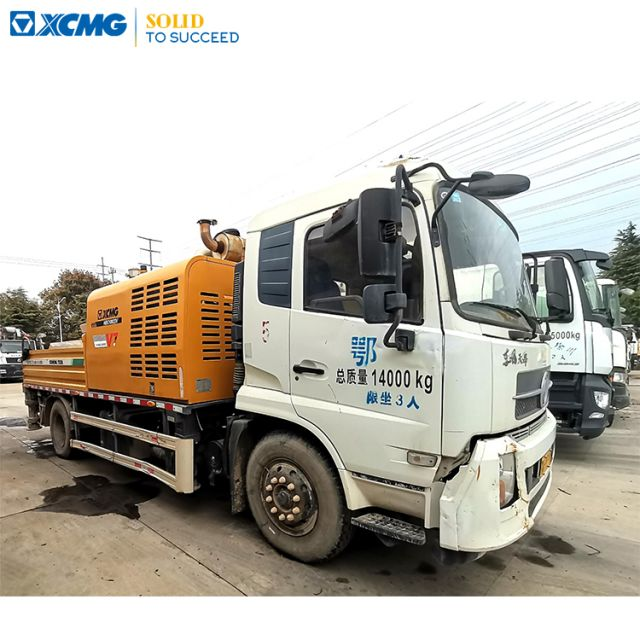 XCMG Official Used Concrete Machinery HBC10022V Concrete Line Pump Truck with Dongfeng Tianjin chass