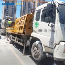 XCMG Used Concrete Trailer Pump HBC10022V Used Concrete Pumps For Sale Near Me