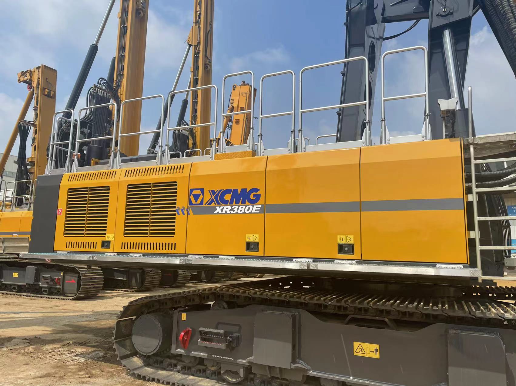 XCMG Used Drilling Rigs Rig Machine XR380E Pile Rig top supplier, MACHMALL