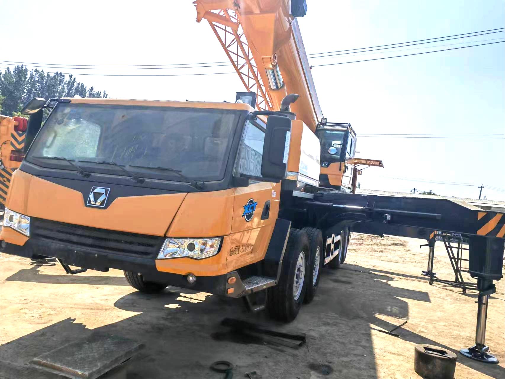 XCMG Official Manufacturer XCT80 hydraulic 80 ton used crane for sale