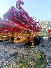 XCMG Second Hand HB48K Used Concrete Pumping Trucks Concrete Pump Boom For Sale