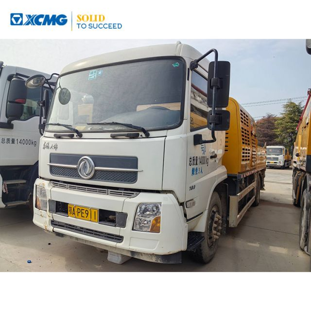 XCMG Official Used Truck Concrete Pump Concrete Line Pump HBC10022 For Sale