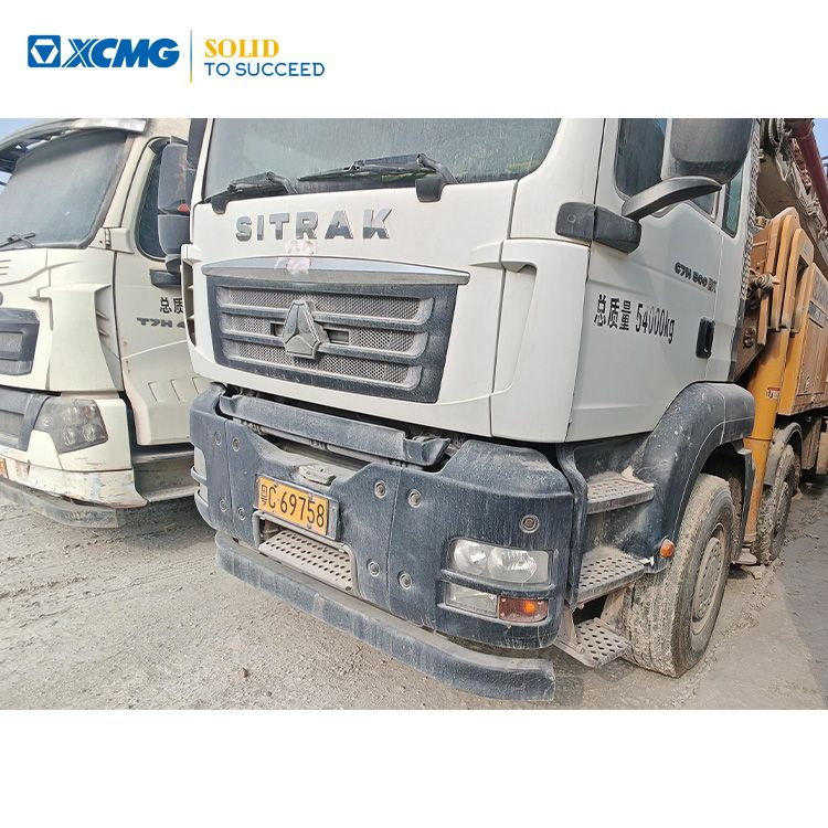 XCMG Factory Used Truck-Mounted Concrete Boom Pump HB67V with Shandeka chassis Price