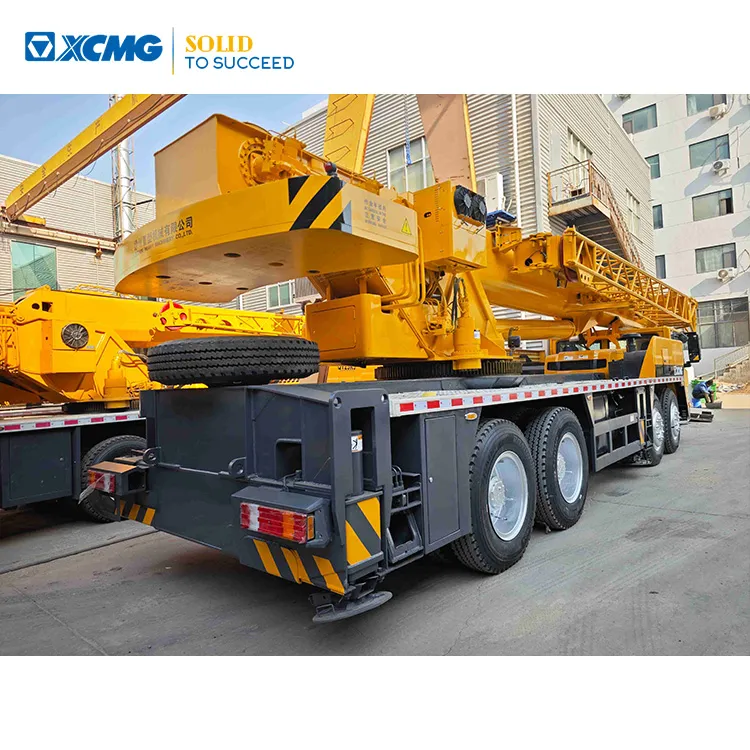 XCMG Official Secondhand Hydraulic Lifting crane telescopic boom truck crane QY50KA for Sale