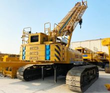 XCMG Factory Second-Hand Mobile Telescopic Boom Crawler Crane XGC55T for Sale