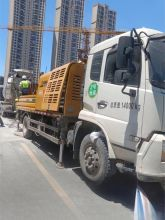 XCMG Used Concrete Trailer Pump HBC10022V Used Concrete Pumps For Sale Near Me