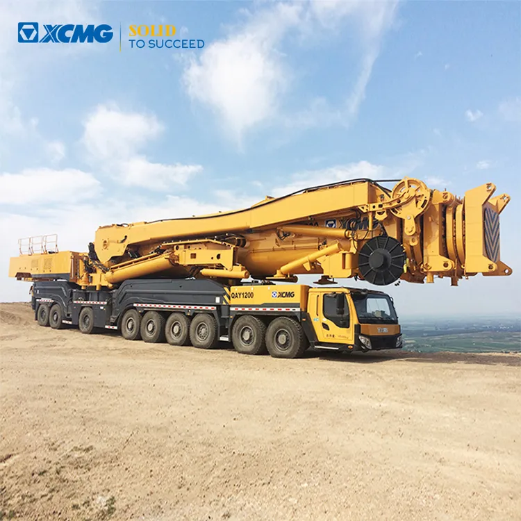 XCMG Official QAY1200 Used Big Mobile Cranes Trucks With Cranes