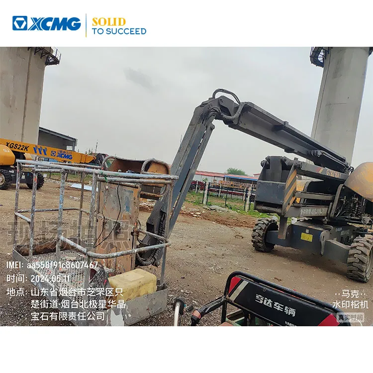 XCMG 2019 year second hand 18m aerial work platform truck GTBZ18A1 for sale