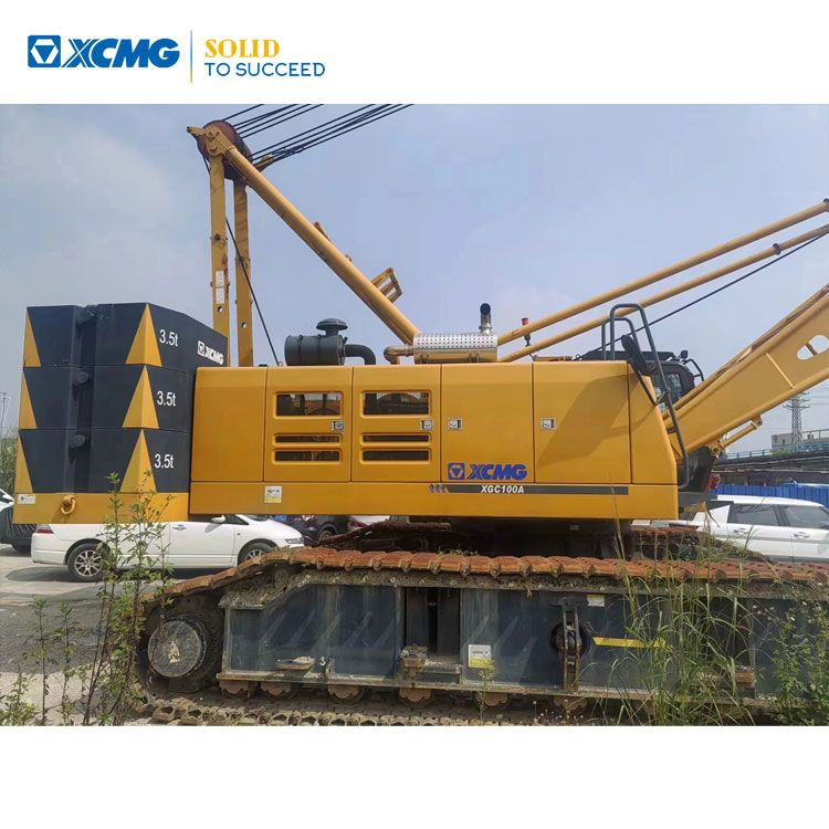 Second Hand Mobile Crawler Crane XGC100A XCMG Cranes For Sale