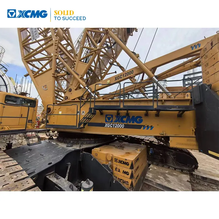 XCMG Official Used XGC12000 2021 Year Second Hand Boom Crawler Crane Price List