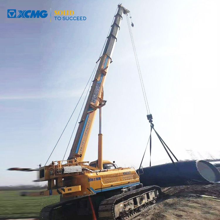 XCMG Factory Second-Hand Mobile Telescopic Boom Crawler Crane XGC55T for Sale