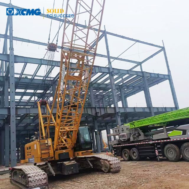 XCMG 100 Ton Second Hand Telescopic Boom Crawler Crane XGC100 Price For Sale