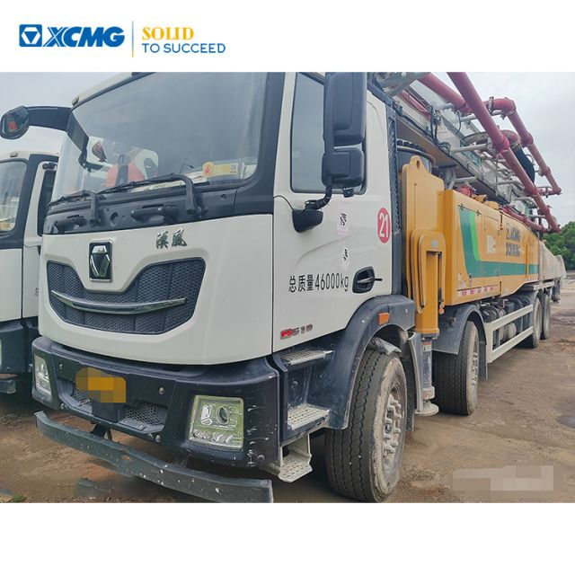 XCMG Official Second Hand concrete pump truck HB65V Truck-mounted Concrete Boom Pump Truck