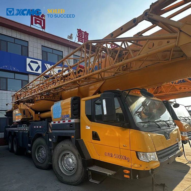 XCMG Manufacturer 2021 Year Second Hand Truck Crane XCT80L6-1 in Good Condition