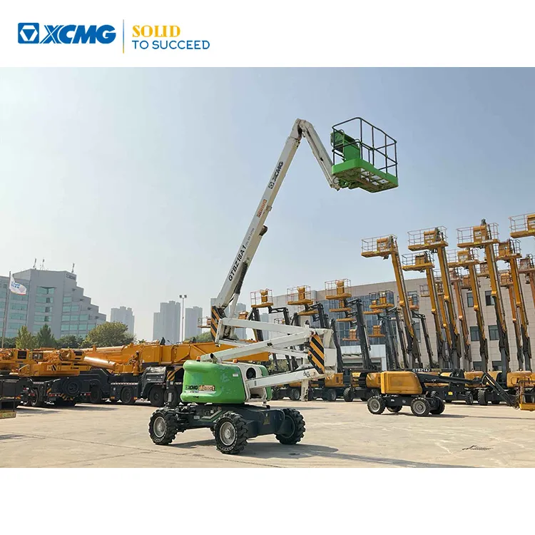 XCMG Factory Second Hand Self Propelled Boom Lift 2018 Year Diesel Aerial Work Platform GTBZ18A1 Pri