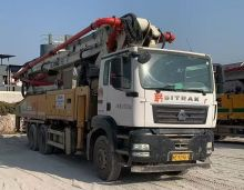 XCMG Official Used Concrete Pump Machine HB52V Truck Concrete Pump with Shandeka chassis in Stock