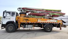 XCMG Official Sinotruk Steyr chassis Used Truck Mounted Concrete Boom Pump HB37V Price