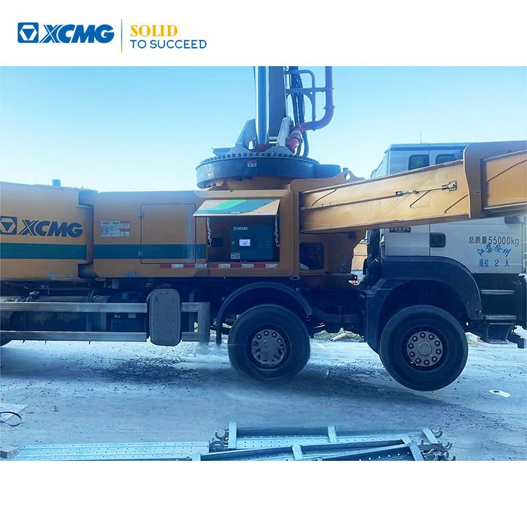 XCMG 62 M Used Concrete Pump Truck HB62V with Original Spare Parts