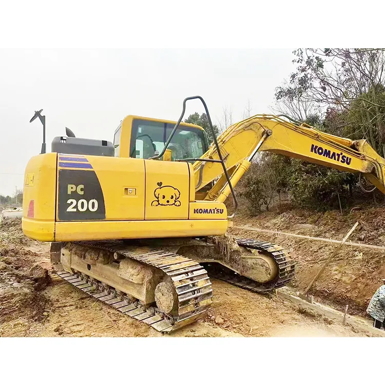 Komatsu pc130-8MO Used construction machinery  crawler excavator hot sale