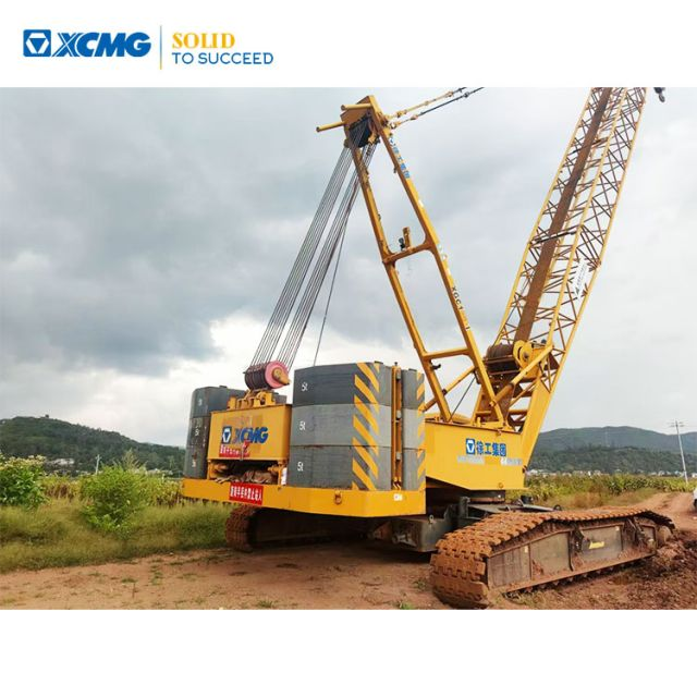 XCMG 130 Ton Second Hand Lifting Crane XGC130 Telescopic Boom Crawler Crane Price List