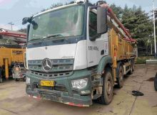 XCMG Official Second-hand Concrete Pump Machine HB58V with Mercedes chassis Hot Sale