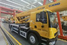 XCMG manufacturer 12 ton Second Hand mobile crane truck XCT12 with Price