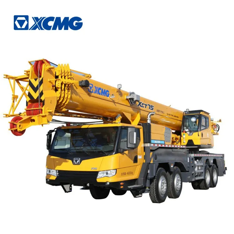 XCMG Used Machines Truck Crane QY75K For Sale