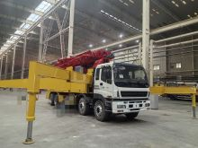 XCMG Official 49m Second Hand Truck-Mounted Concrete Boom Pump HB49K Factory Price