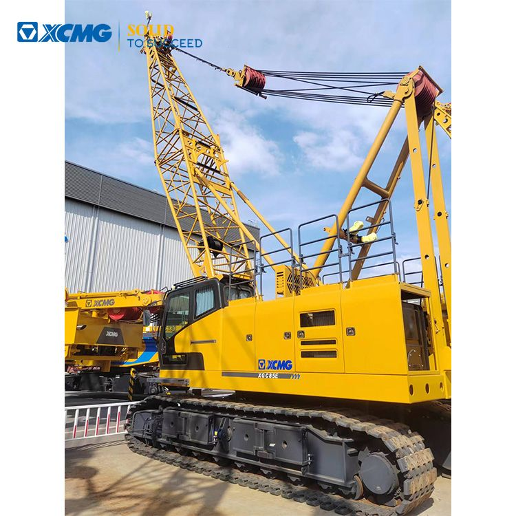 XCMG Second Hand XGC85E Used Crane Machine Mobile Crawler Crane