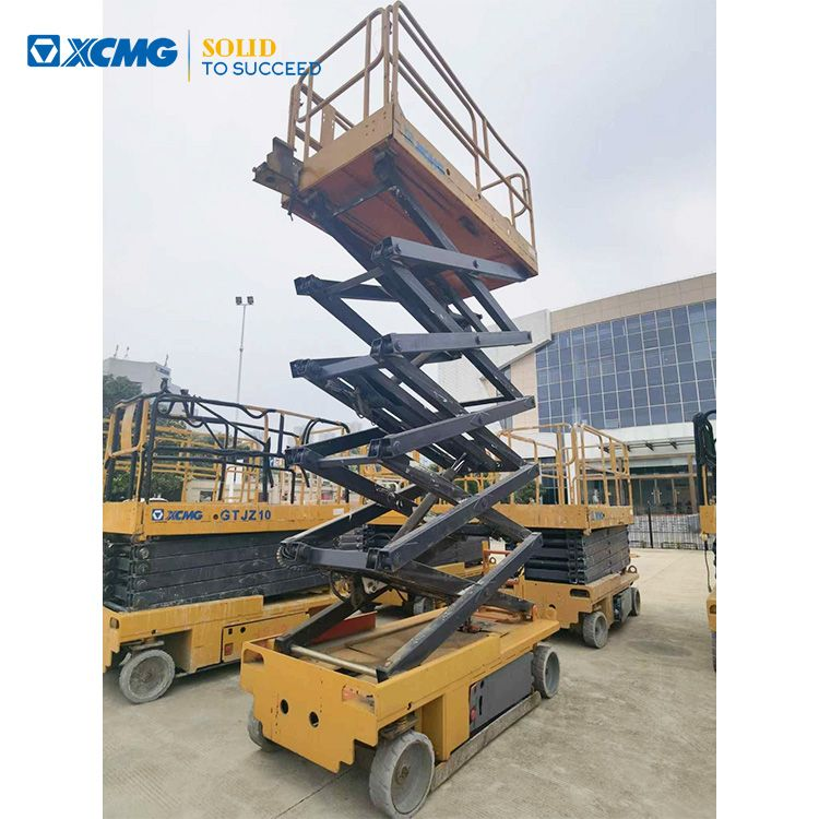 XCMG Official Secondhand 10m Automatic electric scissor lift GTJZ1012 Factory Price