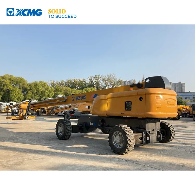 XCMG Factory 30m Secondhand GTBZ30S Boom Lift 2017 Year Telescopic Boom Lifts for sale