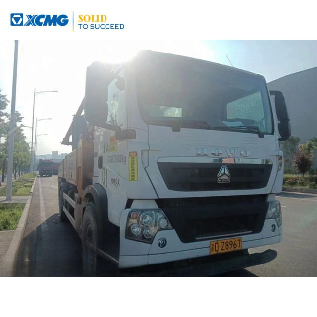 XCMG Official 2021 Year 37m Used Concrete Pump Machine HB37V Concrete Pump Truck Price List