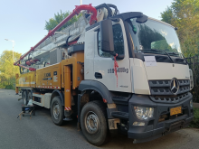 XCMG Factory Used Concrete Pump Truck 58 Meters Hydraulic Concrete Pump HB58V Price