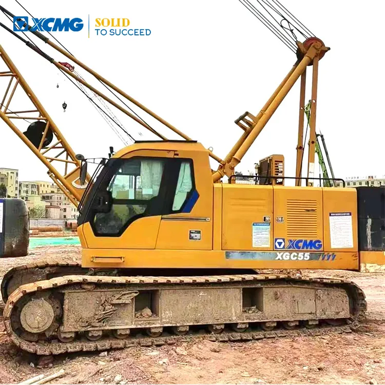 XCMG Official Secondhand Lifting Crawler Crane XGC55 Chinese Brand Crawler Crane