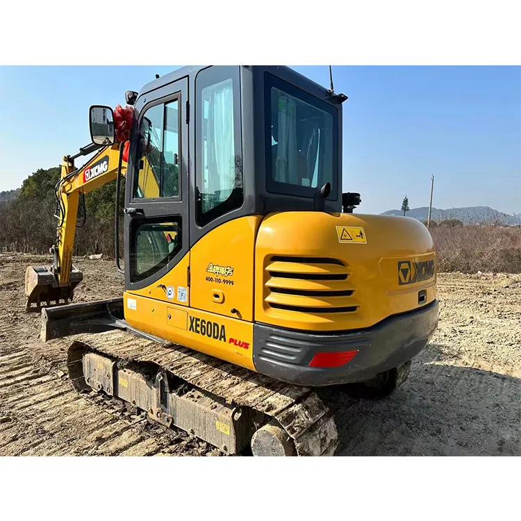 XCMG Official XE60DA Used Mini Excavator Equipment Mini Excavators Sales