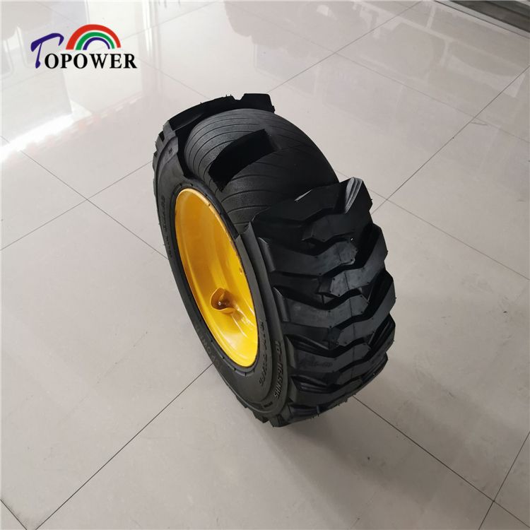 pu foamed filled rubber tyre pu filled tire, MACHMALL